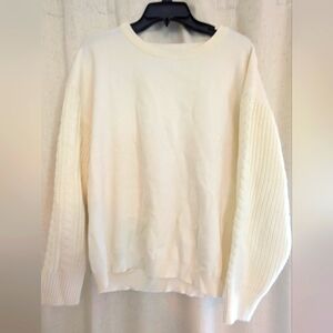 Women's White Sweater
